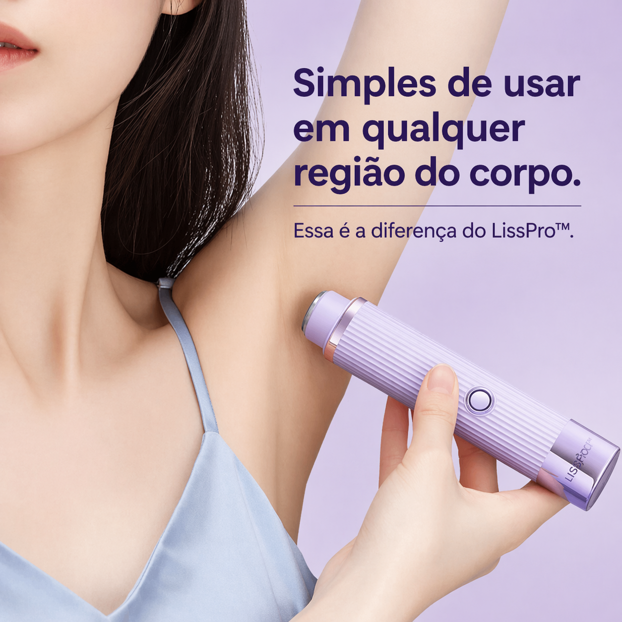 LissPro™ Depilador Elétrico - Facial e Corporal À Prova d'Água + Brindes Exclusivos